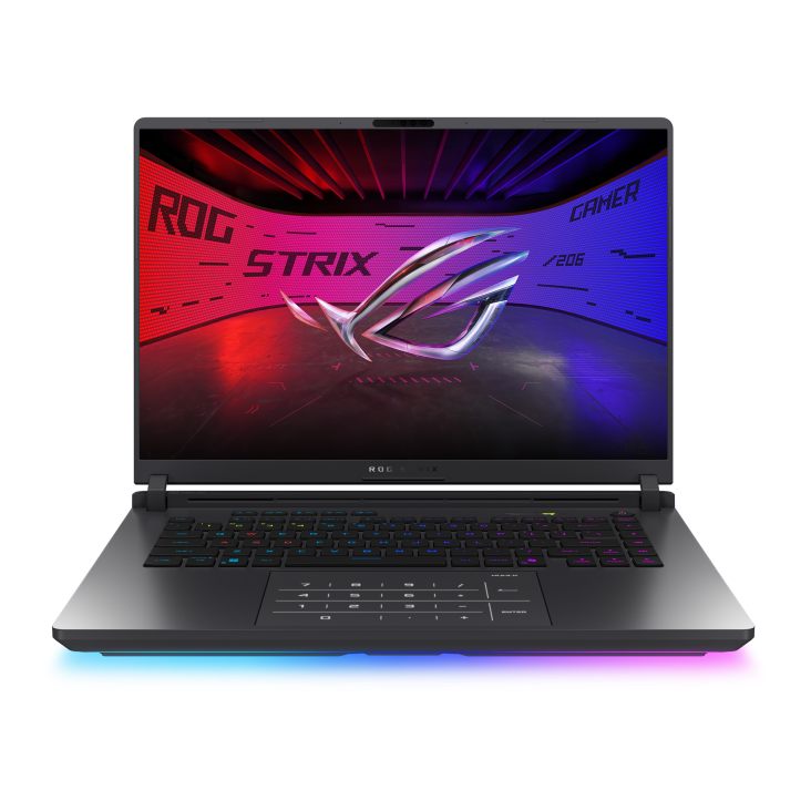 ASUS gaming laptop ROG Strix G16 G615LM-S5076, Intel Core Ultra 9 275HX, 16" WQXA 240Hz, NVIDIA GeForce RTX 5060 8GB, 32GB DDR5 RAM, 1TB SSD, Windows 11