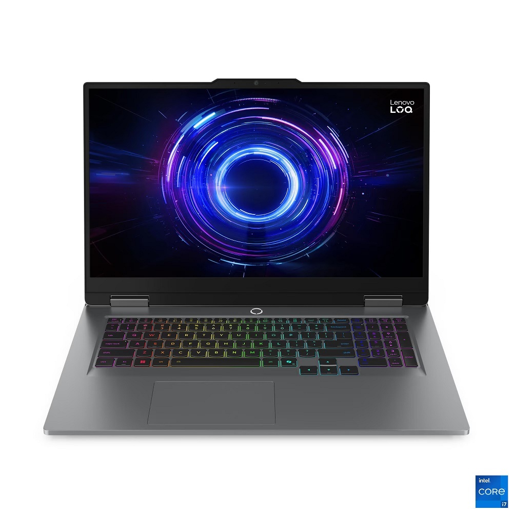 Laptop Lenovo LOQ 17IRX10, 17,3" FHD IPS Anti-Glare 300nits 165Hz, Intel Core i7-14700HX, 32GB DDR5 RAM, 1TB PCIe 4.0 NVMe SSD, NVIDIA GeForce RTX 5070 8GB GDDR7, FreeDOS