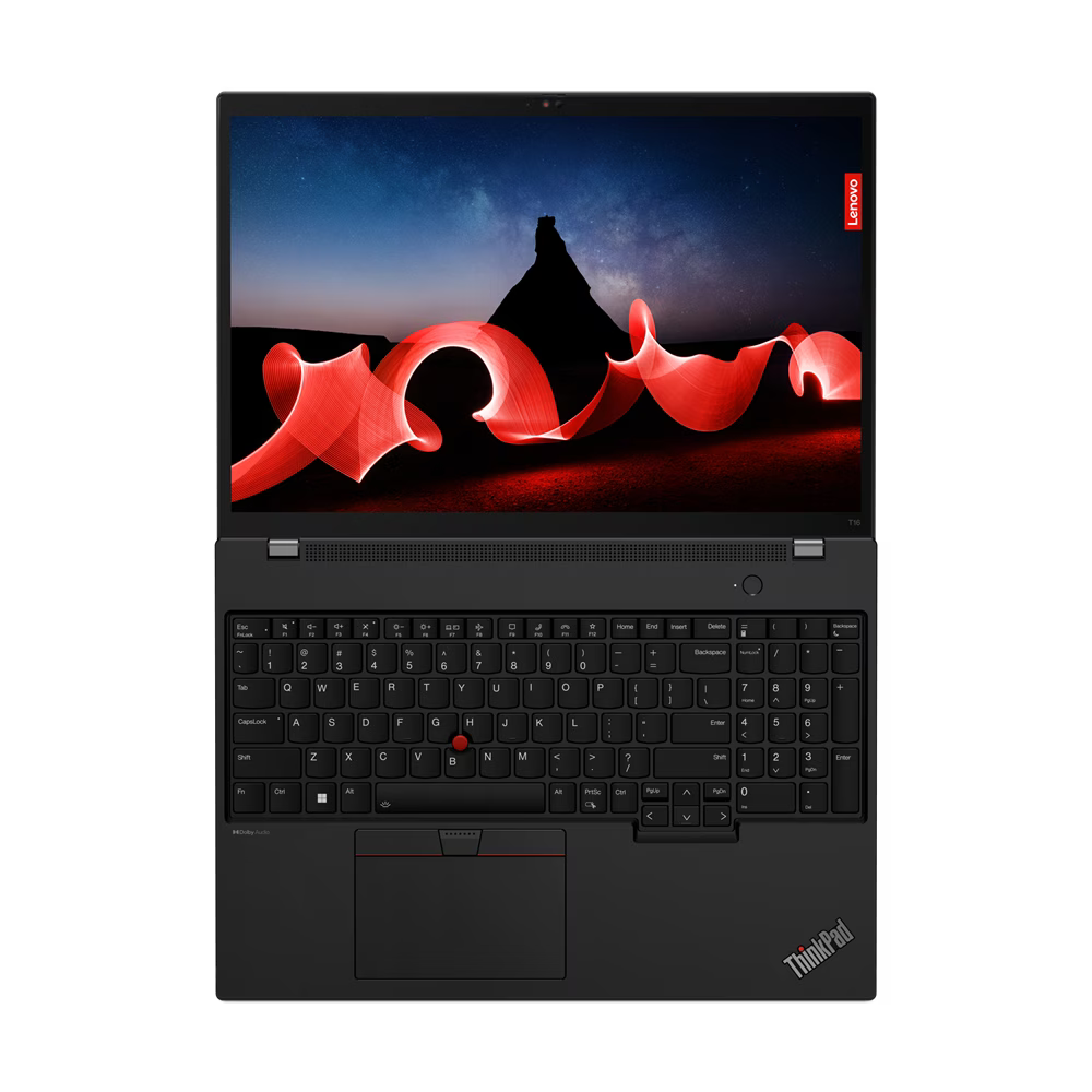Laptop Lenovo ThinkPad T16 Gen 4, 16" WUXGA IPS Anti-Glare 400nits 60Hz, Intel Core Ultra 7 255U, 32GB DDR5 RAM, 1TB PCIe NVMe SSD, Intel Graphics, FreeDOS
