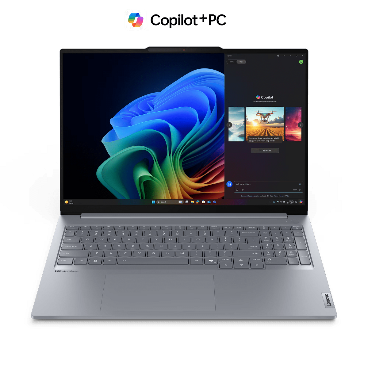 Lenovo laptop ThinkBook 16 Gen 9 AHP, 21UT000QSC1TB, 16'' WUXGA, AMD Ryzen 7 250, 32GB RAM, 1TB PCIe NVMe SSD, AMD Radeon 780M Graphics, FreeDOS