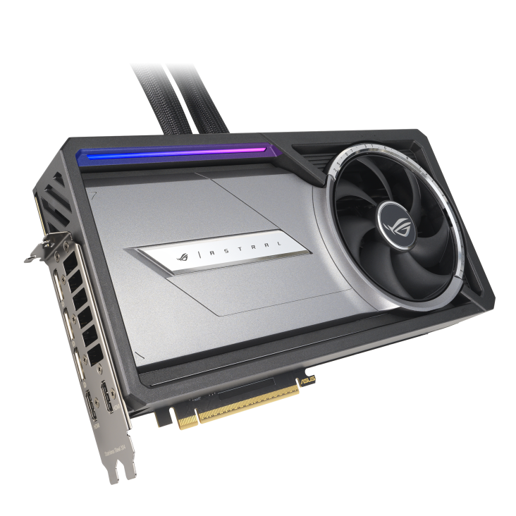 ASUS grafička kartica ROG ASTRAL LC 5090 32GB GDDR7 OC, Liquid Cooler, 512-bit, 2x HDMI, 3x DP