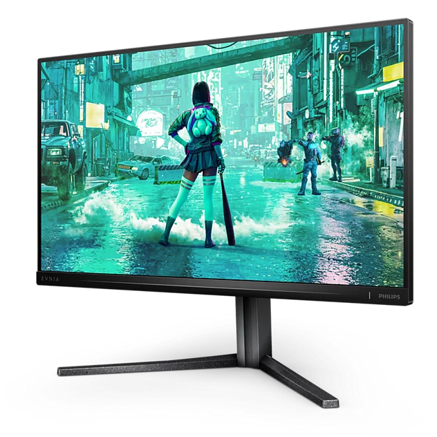 PHILIPS gaming monitor Evnia 3000 25M2N3200W, 24,5" FullHD Fast VA, Adaptive Sync, 240Hz, podesivo postolje