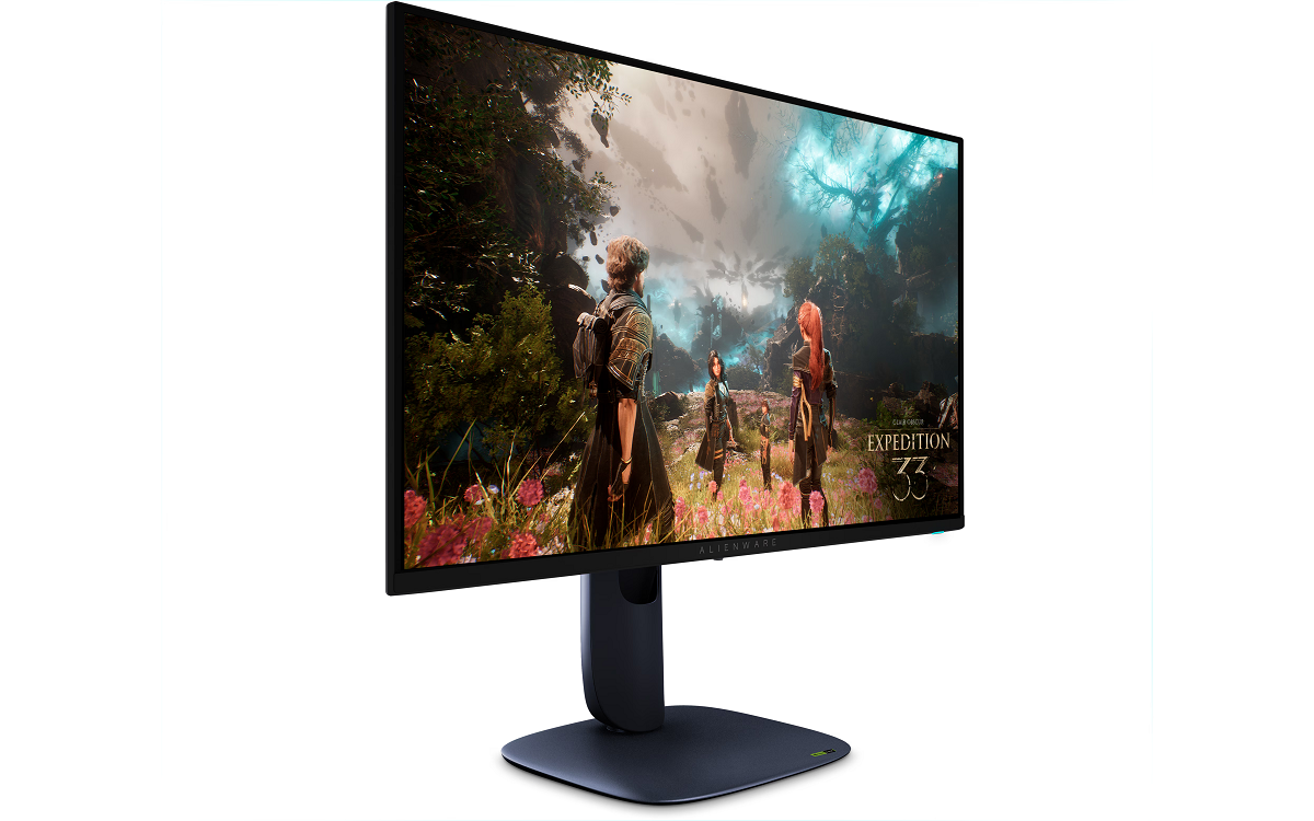 DELL Alienware gaming monitor AW2725Q, 27" 4K UHD QD-OLED Anti-Glare, NVIDIA G-SYNC Compatible, 240Hz