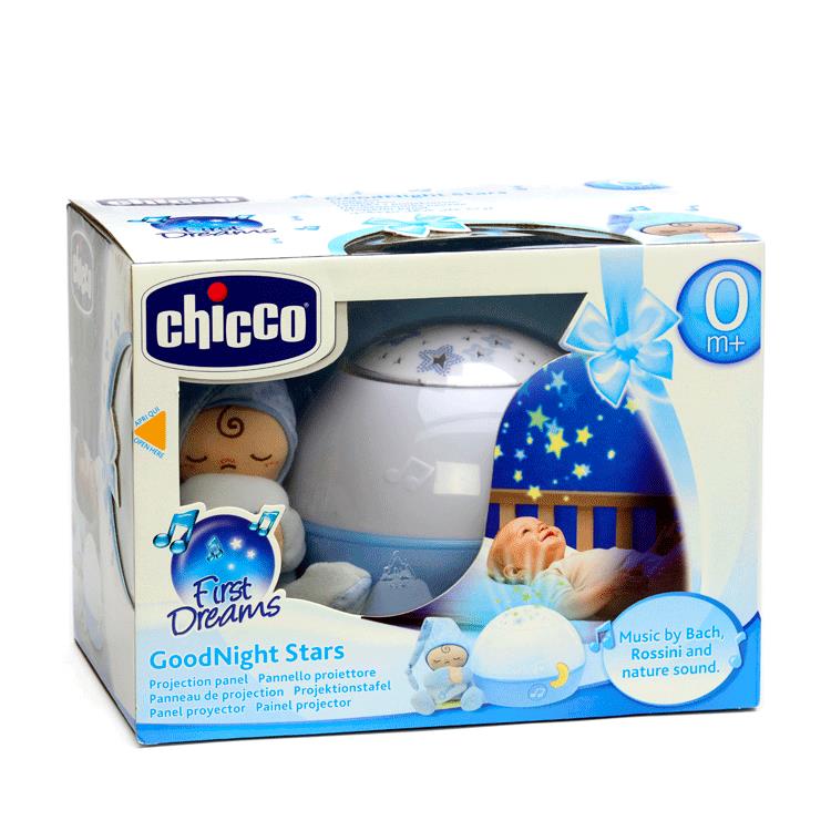 Chicco Projektor zvijezdice, plavi u upotrebi