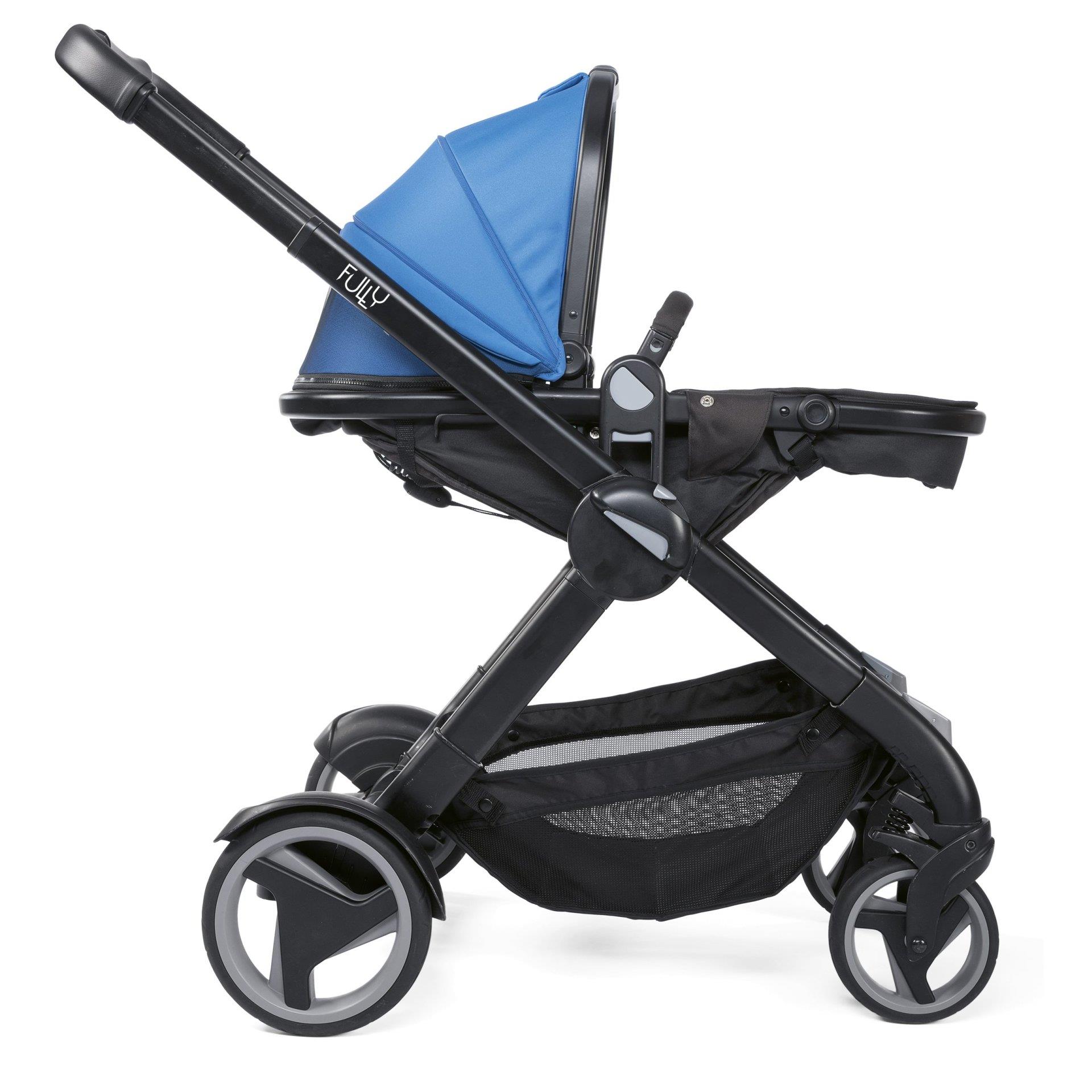 Chicco dječija kolica za blizance Fully, Power Blue