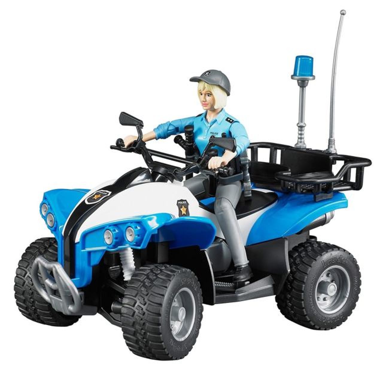 Bruder policijski jeep sa policajcem 63010