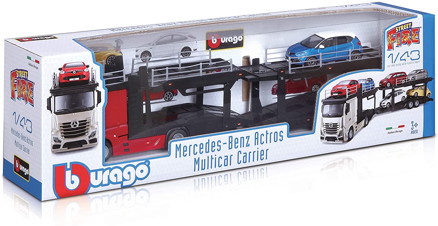 Bburago 1:43 mercedes-benz carrier u upotrebi