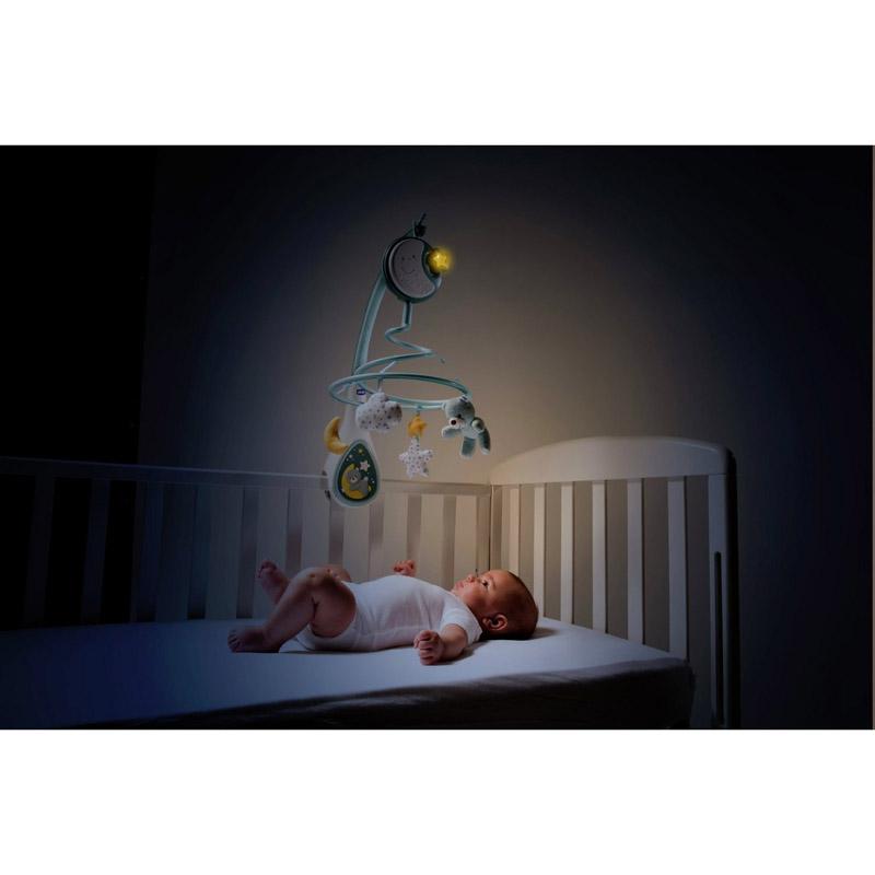 Chicco vrtuljak muzički Next2Dreams, plavi – prikaz 3