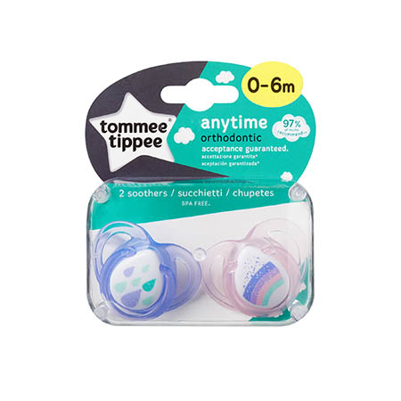 Tommee Tippee Anytime silikon dude 0–6mj