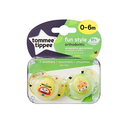 Tommee Tippee Fun silikon dude 0–6mj detalji