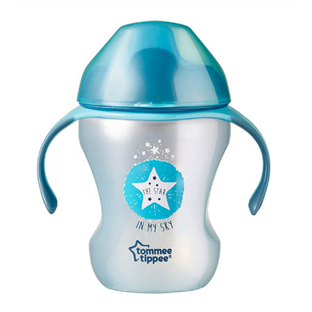 Tommee Tippee Easy drink čaša 260 ml 7–12mj Plava detalji