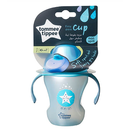 Tommee Tippee Easy drink čaša 260 ml 7–12mj Plava