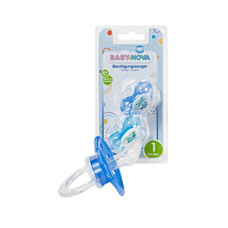 Baby Nova duda varalica anatomska silikonska 1 / 0–6 mj