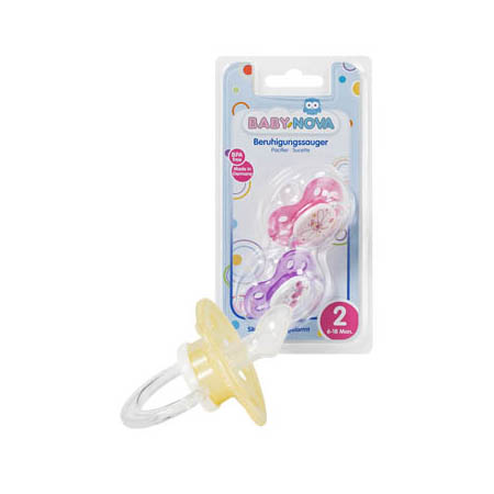 Baby Nova duda varalica anatomska silikonska 2 / 6–18 mj