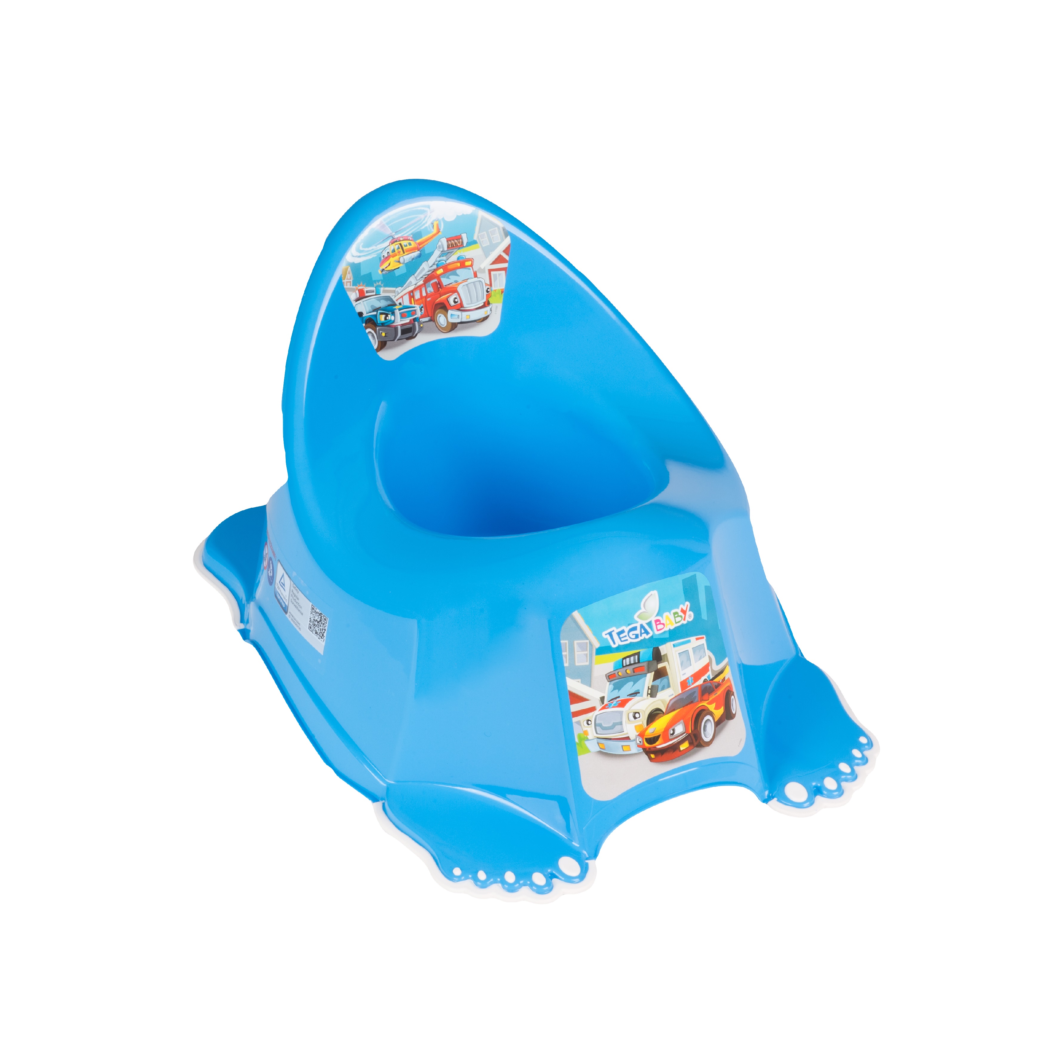 Tega Baby Cars antislip tuta plava