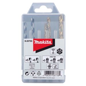 Makita 5 dijelni set svrdla ¼” D-23759