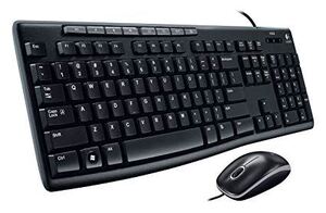 Tastatura i miš Logitech MK200, engleski layout