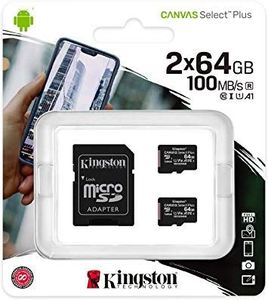 Memorijska kartica 64GB Kingston microSDHC  + Adapter