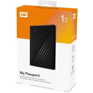 Eksterni hard disk WD My Passport 1TB USB 3.2 Crni