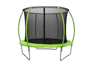 LEGONI trampolin SPACE sa zaštitnom mrežom, 425cm-zeleni