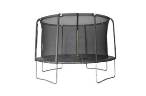 LEGONI trampolin AERO sa zaštitnom mrežom 366 cm, crni