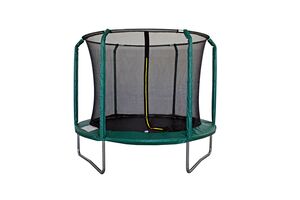 LEGONI trampolin AERO sa zaštitnom mrežom 244 cm, tamno zeleni