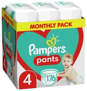 Pampers Pants pelene gaćice S4 / 9 - 14 kg / 176 kom