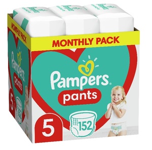 Pampers Pants pelene gaćice S5 / 12 - 17 kg / 152 kom