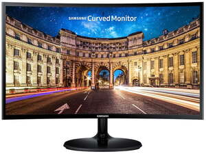 Monitor Samsung LC27F390FHRXDU, Zakrivljeni, FULL HD 1920x1080, 27 VA, 250 cd/m2, AMD FreeSync, HDMI, VGA, 60Hz, 4ms