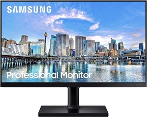 SAMSUNG monitor LF24T450FQRXEN, FULL HD 1920x1080, 24 IPS, 250 cd/m2, FreeSync, DP, HDMI, USB, Pivot, HAS 75Hz, 5ms