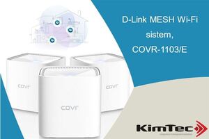 D-Link MESH Wi-Fi sistem, COVR-1103/E pakiranje 3kom