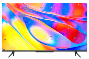 TCL QLED televizor 43C725, 4K Ultra HD, Android, Smart TV, Dolby Vision Atmos, Google Assistant, Sivi