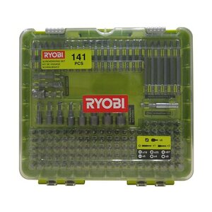 RYOBI 141-DIJELNI SET BITOVA RAKD141