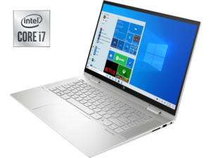 Laptop HP ENVY x360 15-ed0017na 1U6H4EA, 15,6 FHD IPS touchscreen, Intel Core i7-10510U, 16GB RAM, 512GB PCIe NVMe M.2 SSD, NVIDIA GeForce MX330, Windows 10 Home