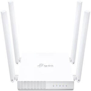 TP-Link router Archer C24 AC750 Dual-Band Wi-Fi Router, 300 Mbps 2.4 GHz + 433 Mbps 5 GHz