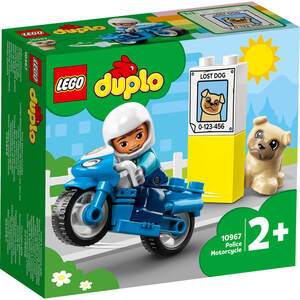 LEGO 10967 DUPLO Town Policijski motor
