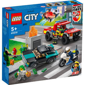 LEGO 60319 LEGO City Vatrogasna akcija i policijska potjera