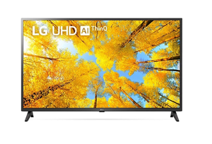 LG LED televizor 43UQ75003LF, 4K Ultra HD, Smart TV, webOS, ThinQ AI, HDR10 Pro, Crni **MODEL 2022**