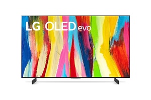 LG OLED televizor OLED42C21LA, 4K Ultra HD, Smart TV, webOS, AI ThinQ, Brightness Booster, Cinema HDR, Magični daljinski, Crni **MODEL 2022**