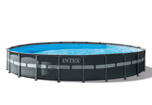 INTEX ULTRA XTR® BAZEN 732 x 132 cm sa pješčanom pumpom, metalna konstrukcija, merdevine, podloga, pokrivač