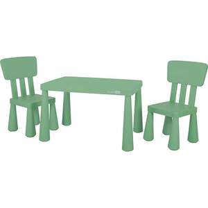 FreeON plastični sto i stolice JANUS / zelena