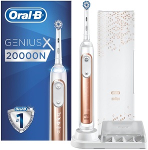 Oral-B četkica za zube Genius X 20000N Rose Gold Sensitive Ultra Thin