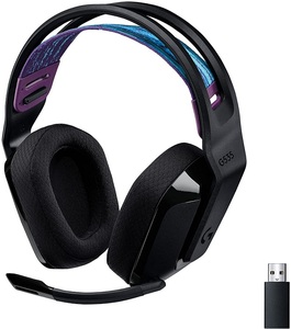 Logitech slušalice Gaming G535, bežične, crne