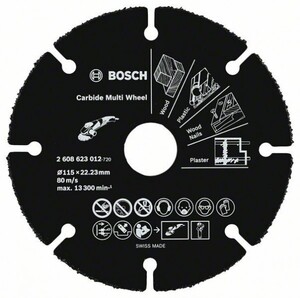 BOSCH Professional ploča rezna multi 115x22,23 mm