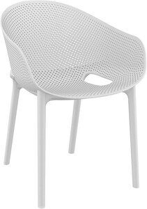 SIESTA vrtna stolica Sky pro – bijela