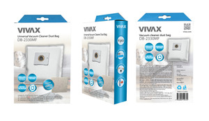 VIVAX vrećice za usisivač DB-2330MF (4kom/pak Micro fiber) + filter