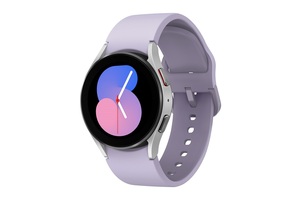 Samsung Galaxy Watch5, 40mm, SM-R900NZSAEUC, BT Silver (Purple Strap)