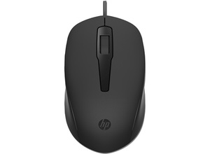 HP miš 150, žičani, crni