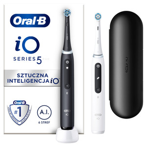 Oral-B četkica za zube iO Series 5 Duo Pack (Black + White)