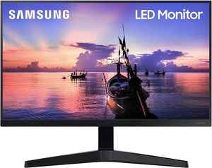 SAMSUNG monitor LF24T350FHRXEN, FULL HD 1920x1080, 24 IPS, 250 cd/m2, AMD FreeSync, HDMI, VGA, 75Hz, 5ms